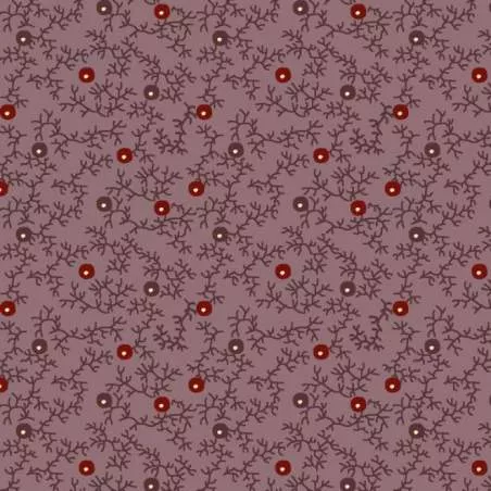 EQP Contemporary Classics - Blackberry Hedge - Dove EQP Textiles - Ellie's Quiltplace - 1