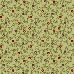 EQP Contemporary Classics - Blackberry Hedge - Sage Green Ellie's Quiltplace Textiles - 1
