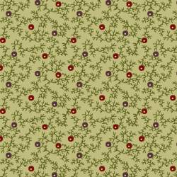 EQP Contemporary Classics - Blackberry Hedge - Sage Green Ellie's Quiltplace Textiles - 1