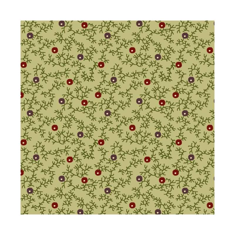 EQP Contemporary Classics - Blackberry Hedge - Sage Green Ellie's Quiltplace Textiles - 1 EQP Contemporary Classics - Blackberry Hedge - Sage Green Ellie's Quiltplace Textiles - 1