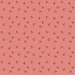 EQP Contemporary Classics - Paw Prints - Coral Pink Ellie's Quiltplace Textiles - 1