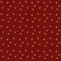 EQP Contemporary Classics - Paw Prints - Cranberry Red Ellie's Quiltplace Textiles - 1
