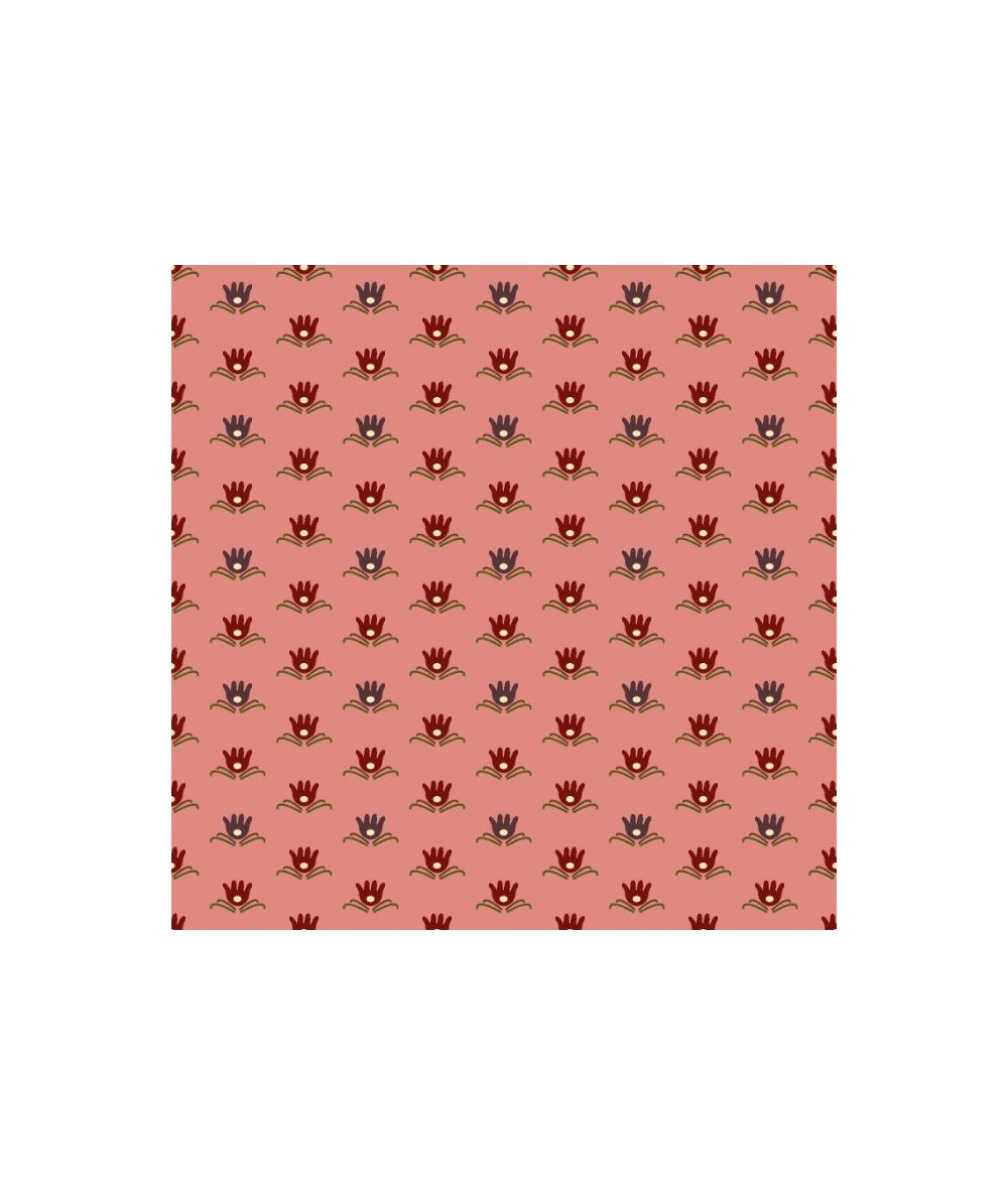 EQP Contemporary Classics - Water Lily - Coral Pink EQP Textiles - Ellie's Quiltplace - 1