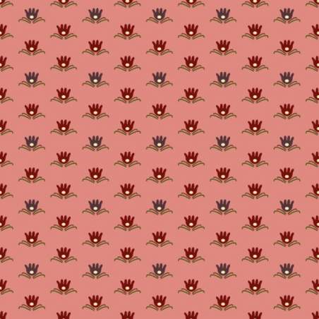 EQP Contemporary Classics - Water Lily - Coral Pink EQP Textiles - Ellie's Quiltplace - 1