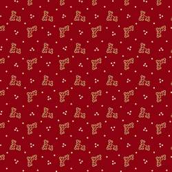EQP Modern Traditions - Cloverdale - Ruby Red EQP Textiles - Ellie's Quiltplace - 1