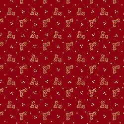 EQP Modern Traditions - Cloverdale - Ruby Red EQP Textiles - Ellie's Quiltplace - 1