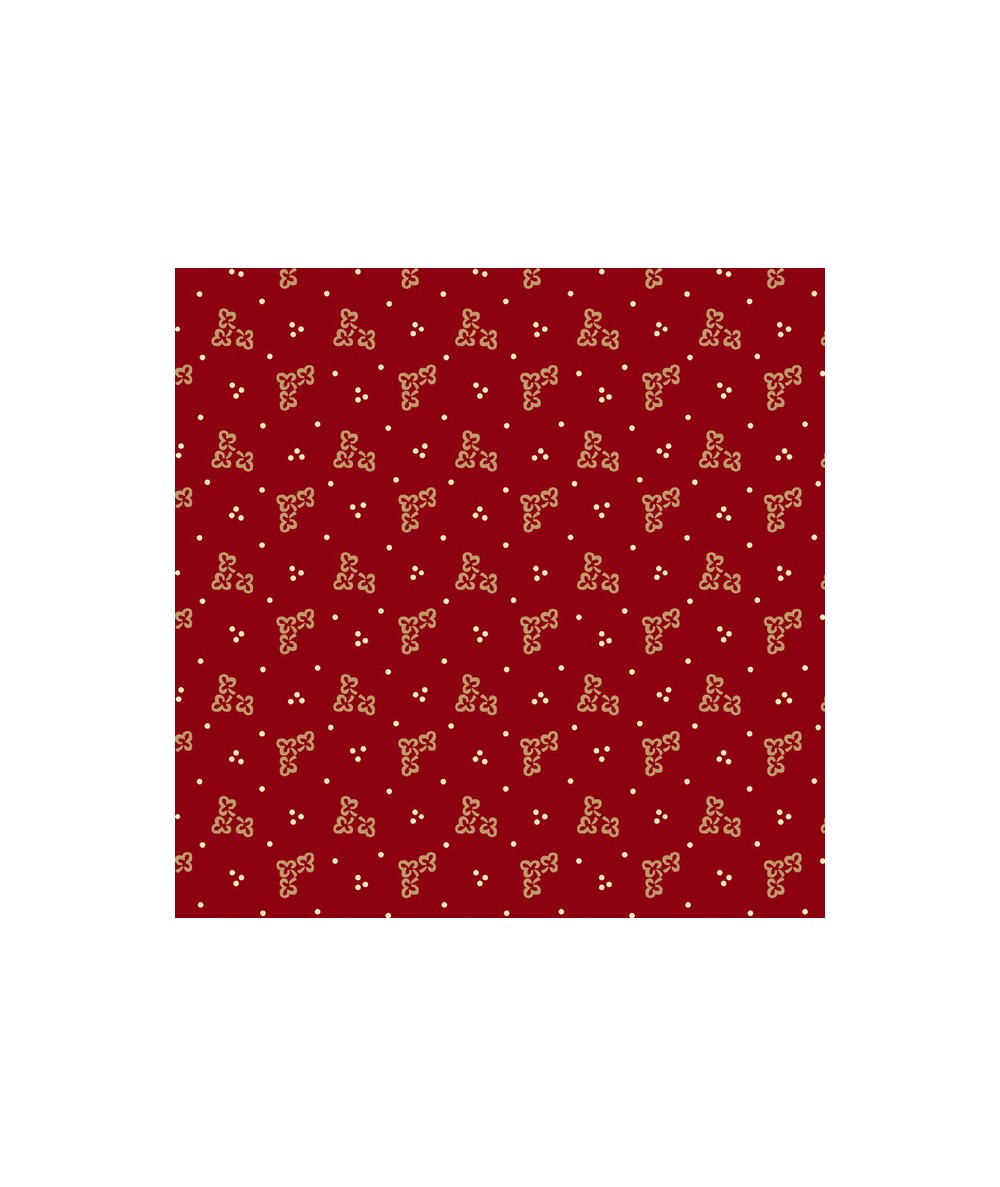 EQP Modern Traditions - Cloverdale - Ruby Red EQP Textiles - Ellie's Quiltplace - 1