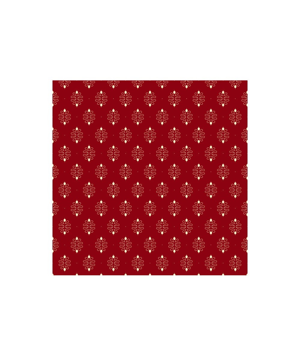 EQP Past & Present - Damask - Ruby Red EQP Textiles - Ellie's Quiltplace - 1