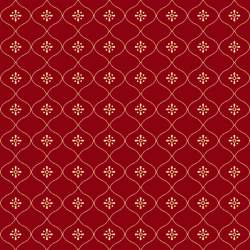 EQP Past & Present - Vintage Wallpaper - Ruby Red EQP Textiles - Ellie's Quiltplace - 1