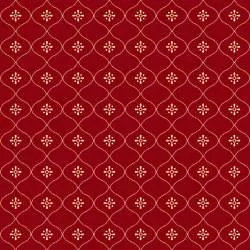 EQP Past & Present - Vintage Wallpaper - Ruby Red EQP Textiles - Ellie's Quiltplace - 1