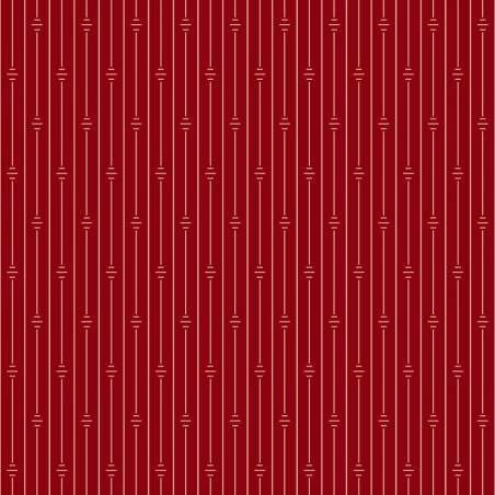 EQP Remembering Tomorrow - Passage Of Time - Ruby Red EQP Textiles - Ellie's Quiltplace - 1