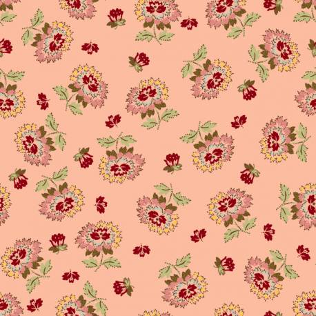 EQP Remembering Tomorrow - Wild Roses - Frosted Pink EQP Textiles - Ellie's Quiltplace - 1