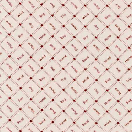 American Country 19th by Masako Wakayama - Tessuto Rosso Falun Lecien Corporation - 1