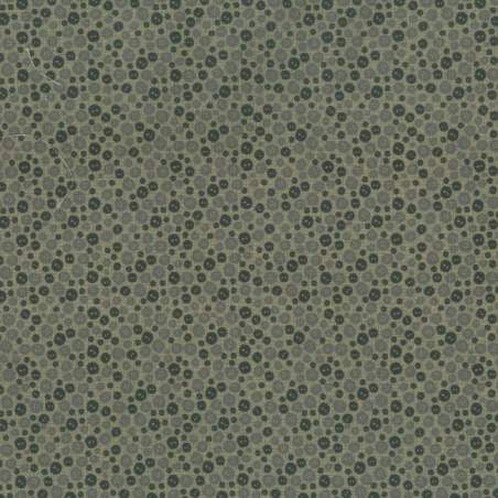 Tessuto Blu Grigio - One Stitch at a Time by Lynette Anderson Lecien Corporation - 1
