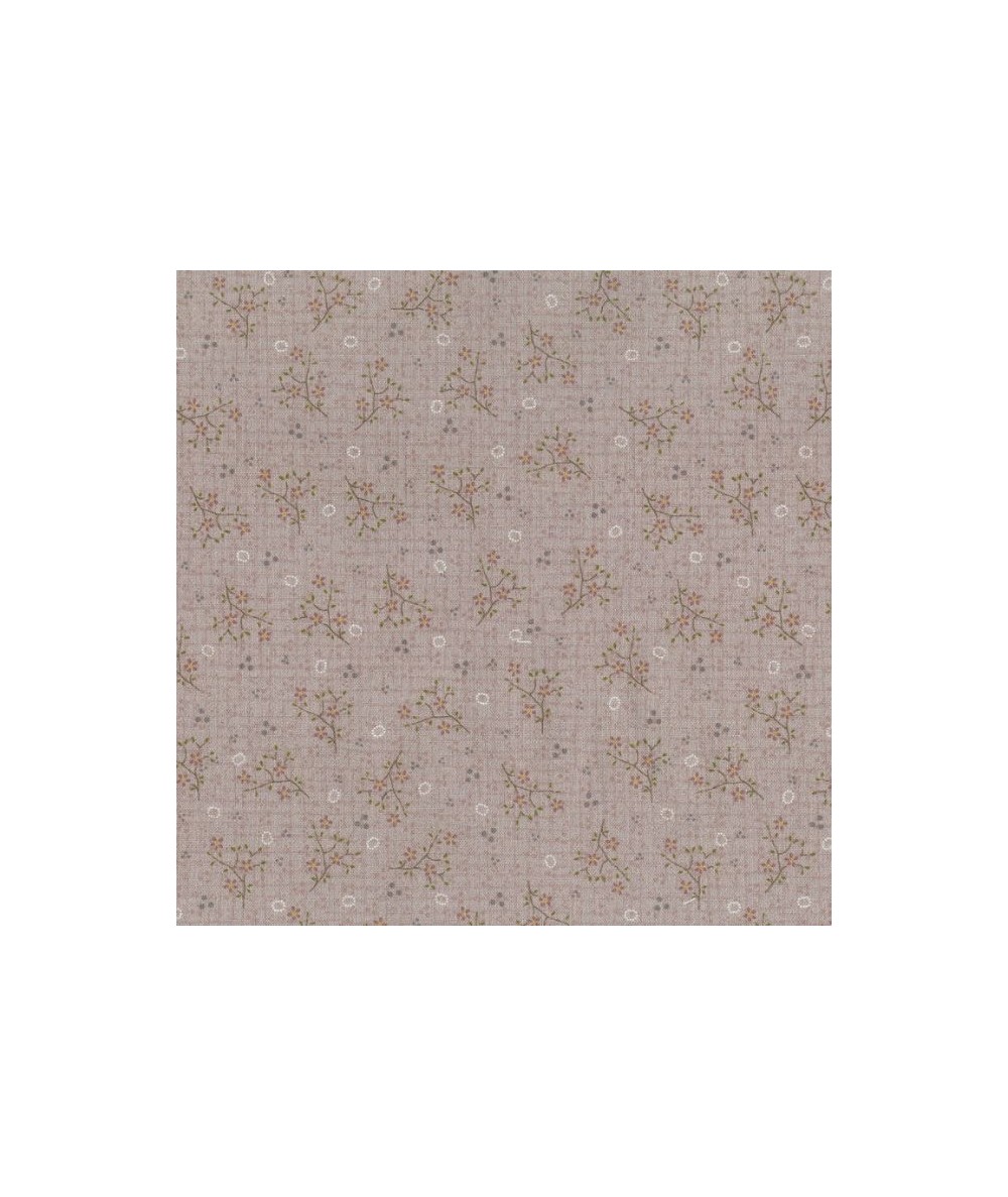 Tessuto Rosa Grigio - One Stitch at a Time by Lynette Anderson Lecien Corporation - 1