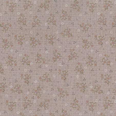 Tessuto Rosa Grigio - One Stitch at a Time by Lynette Anderson Lecien Corporation - 1