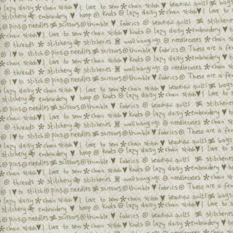 Tessuto Grigio - One Stitch at a Time by Lynette Anderson Lecien Corporation - 1