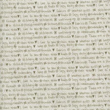 Tessuto Grigio - One Stitch at a Time by Lynette Anderson Lecien Corporation - 1