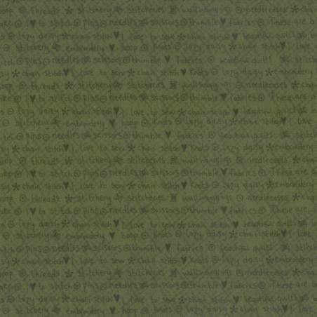 Tessuto Verde - One Stitch at a Time by Lynette Anderson Lecien Corporation - 1