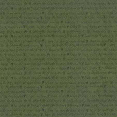 Tessuto Verde - One Stitch at a Time by Lynette Anderson Lecien Corporation - 1