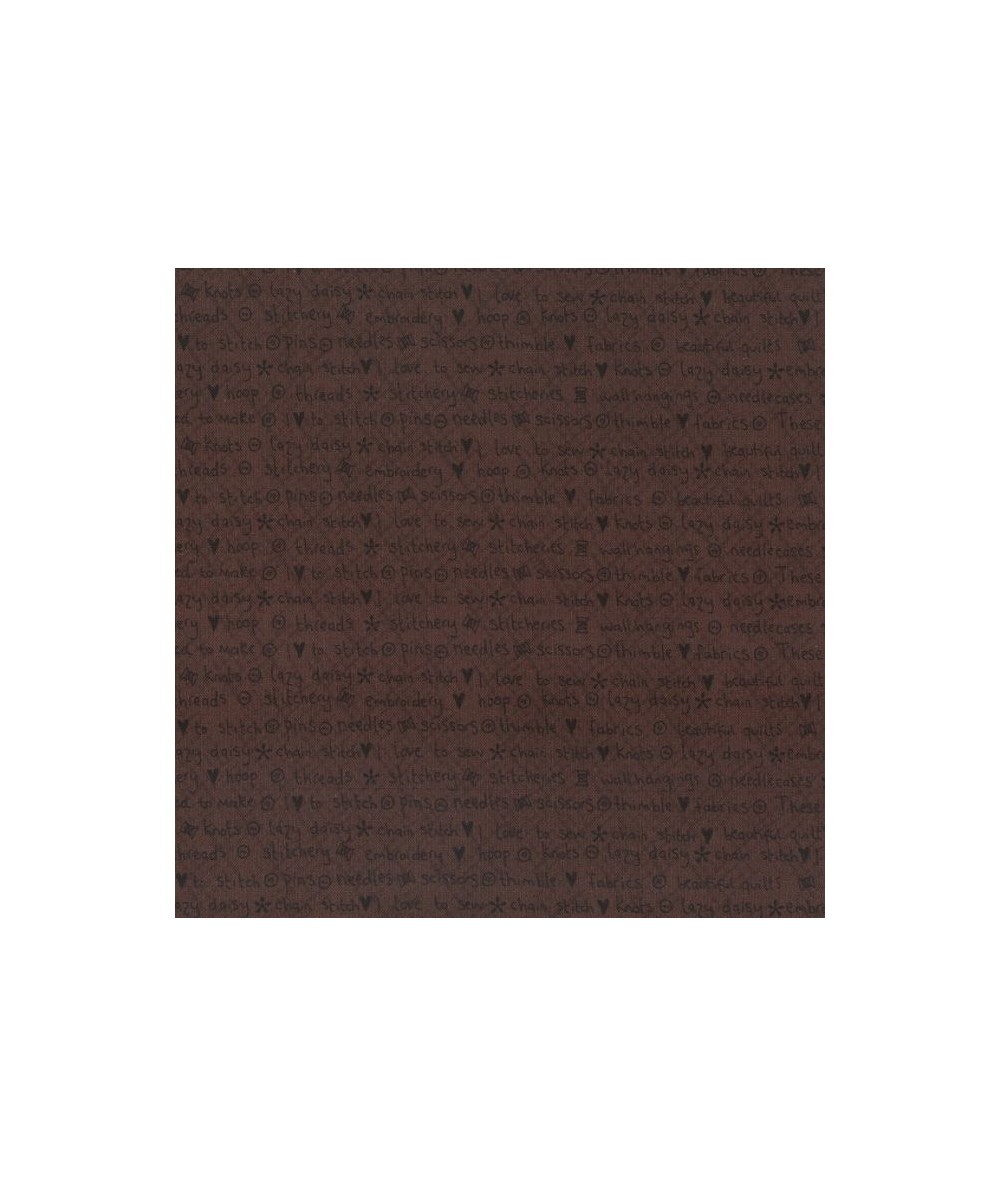 Tessuto Rosa Scuro - One Stitch at a Time by Lynette Anderson Lecien Corporation - 1