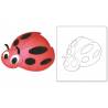 Bigz Die - Ladybug Sizzix - Big Shot - 2