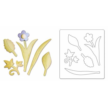 Bigz Die - Leaves, Bouquet Sizzix - Big Shot - 2