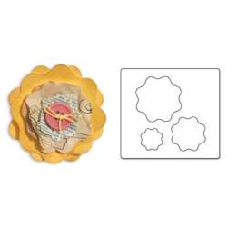 Bigz Die Flower Layers n9 by Eileen Hull Sizzix - Big Shot - 2