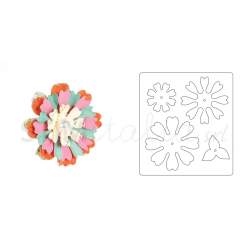 Bigz Die Flower, Heart & Soul by Eileen Hull Sizzix - Big Shot - 2