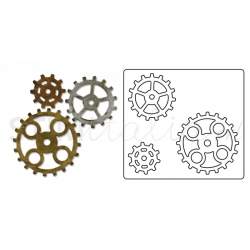 Bigz Die Gadget Gears n2 by Tim Holtz Sizzix - Big Shot - 2
