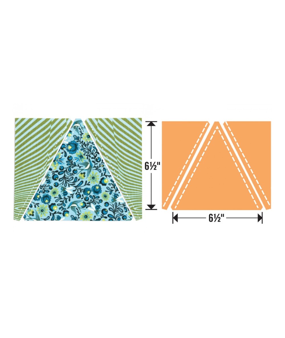 Bigz Plus Q Die - Triangles, Isosceles & Right 6 1/2" Sizzix - Big Shot - 3