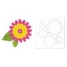 Bigz Pro Die - Flower Layers by Dena Designs Sizzix - Big Shot - 2