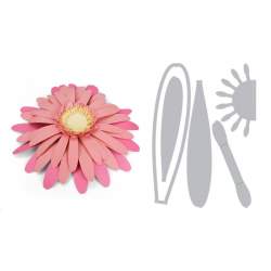 Framelits Die Set 5PK Large Daisy by David Tutera Sizzix - Big Shot - 1