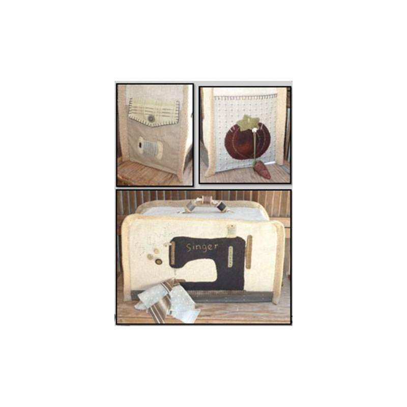 Sewing Machine Cover - Cartamodello Copri Macchina con Tasche, by Heart to Hand Heart to Hand - 1
