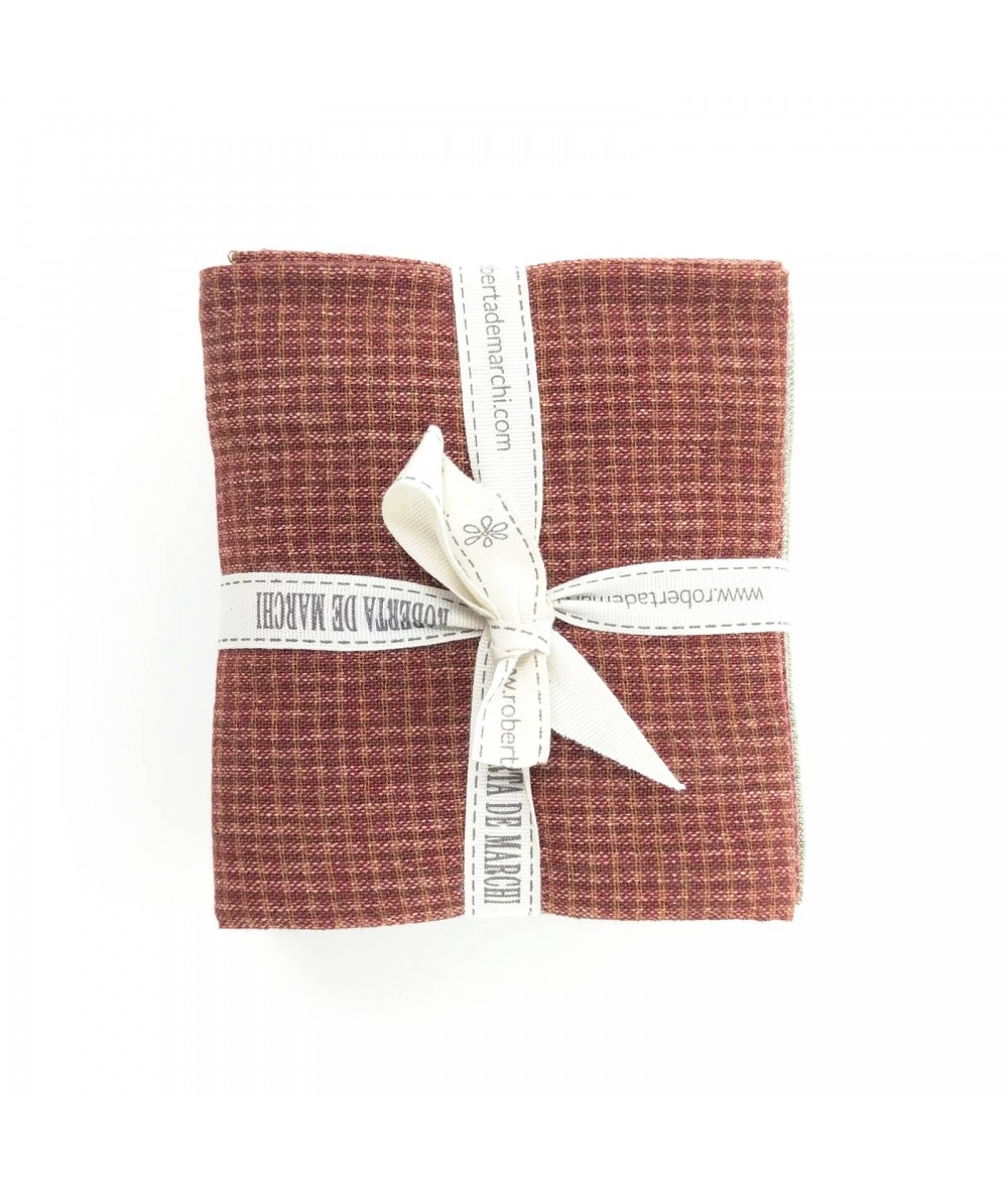 Pacchettino Giapponese, 7 Tessuti 33 x 35 cm, Colori Misti Roberta De Marchi - 4