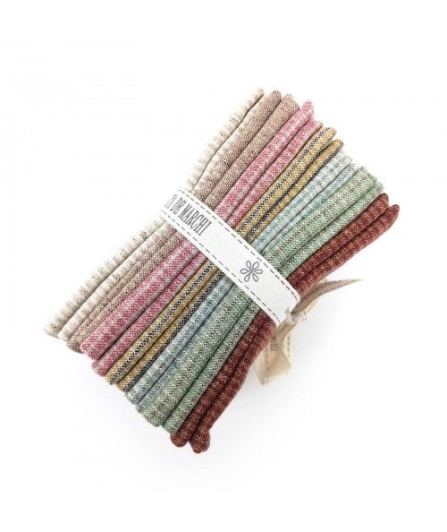 Pacchettino Giapponese, 7 Tessuti 33 x 35 cm, Colori Misti Roberta De Marchi - 3