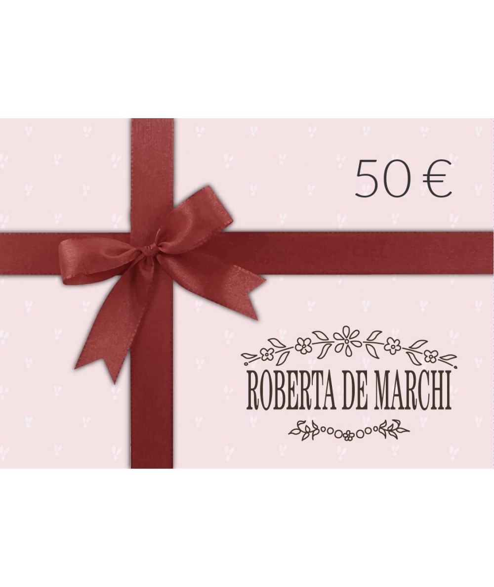 Gift Card da 50 € Roberta De Marchi - 1 Gift Card da 50 € Roberta De Marchi - 1