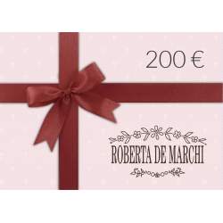 Gift Card da 200 € Roberta De Marchi - 1