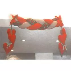 Cartamodello in PDF Treccia con Cuori Roberta De Marchi - 1