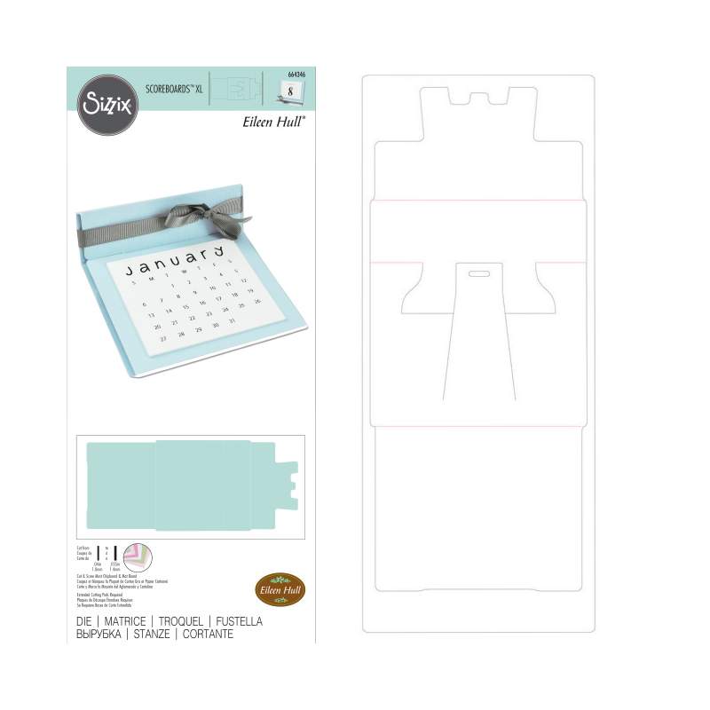 ScoreBoards XL Die - Display Stand by Eileen Hull® Sizzix - Big Shot - 1