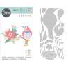 Thinlits Die - Set 14PK Bird Scene by Jenna Rushforth Sizzix - Big Shot - 1