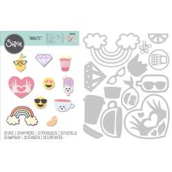 Thinlits Die - Set 23PK Spring Icons Sizzix - Big Shot - 1