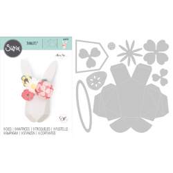 Thinlits Die - Set 9PK Origami Rabbit by Olivia Rose Sizzix - Big Shot - 1