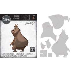 Thinlits Die - Set 9PK Theodore, Colorize by Tom Holtz® Sizzix - Big Shot - 1