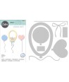 Framelits Die - Set 8PK Balloon by Jessica Scott Sizzix - Big Shot - 1