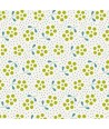 Tilda 110 Meadow Basics Green, Tessuto con Fiori Verdi su fondo chiaro Tilda Fabrics - 1