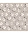 Tilda 110 Meadow Basics Grey, Tessuto con Fiori su fondo Grigio Tilda Fabrics - 1