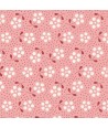 Tilda 110 Meadow Basics Peach, Tessuto con Fiori su fondo Pesca Tilda Fabrics - 1