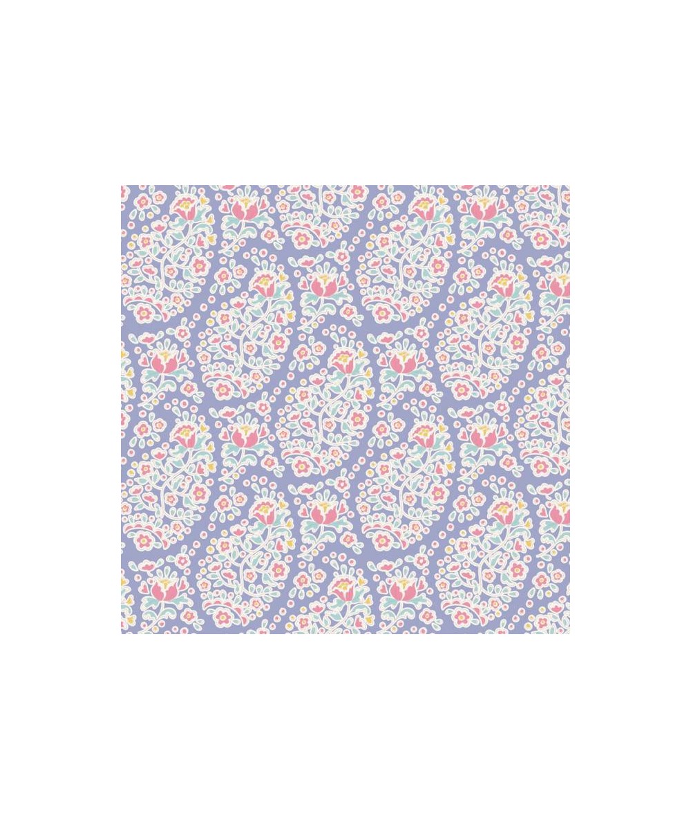 Tilda 110 Happy Campers Charlene Blue Tilda Fabrics - 1