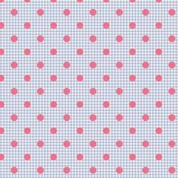 Tilda 110 Happy Campers Gingdot Blue Tilda Fabrics - 1